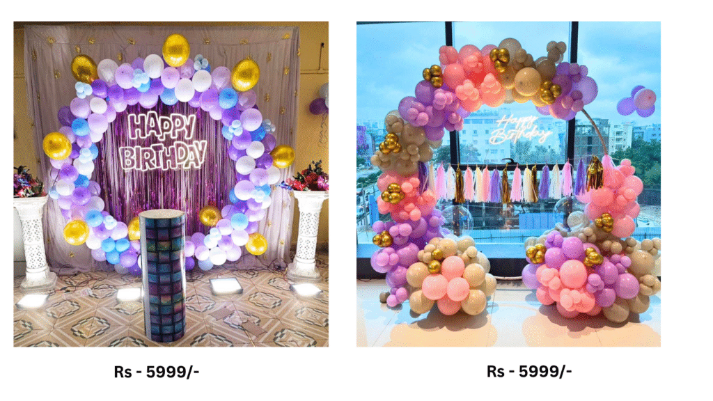 Ring decorations | Balloon decorations ideas