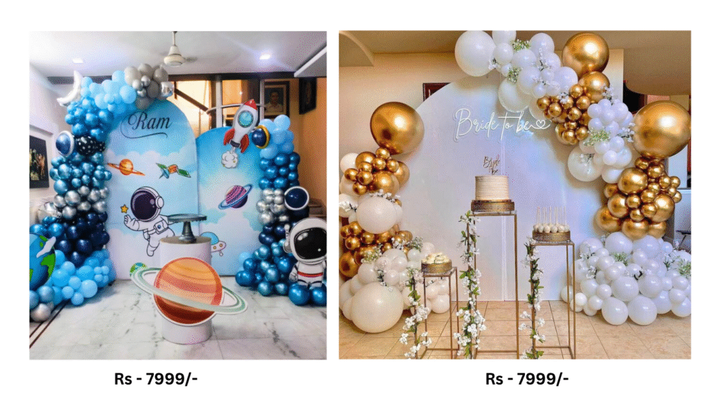 Ring decorations | Balloon decorations ideas