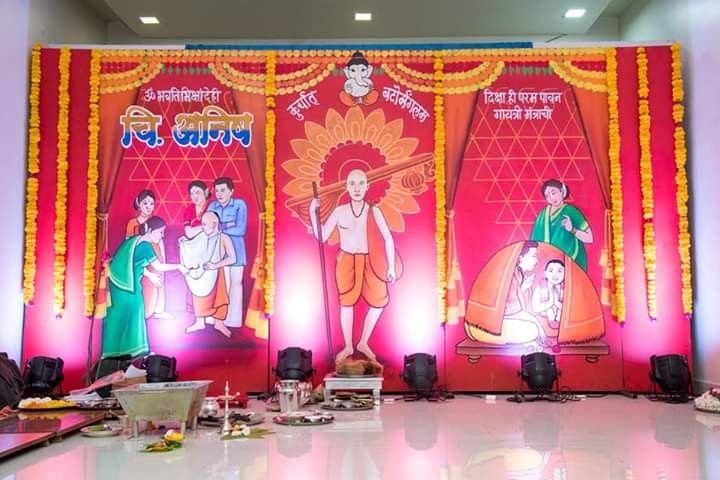 Thread Ceremony | Munje decorations
