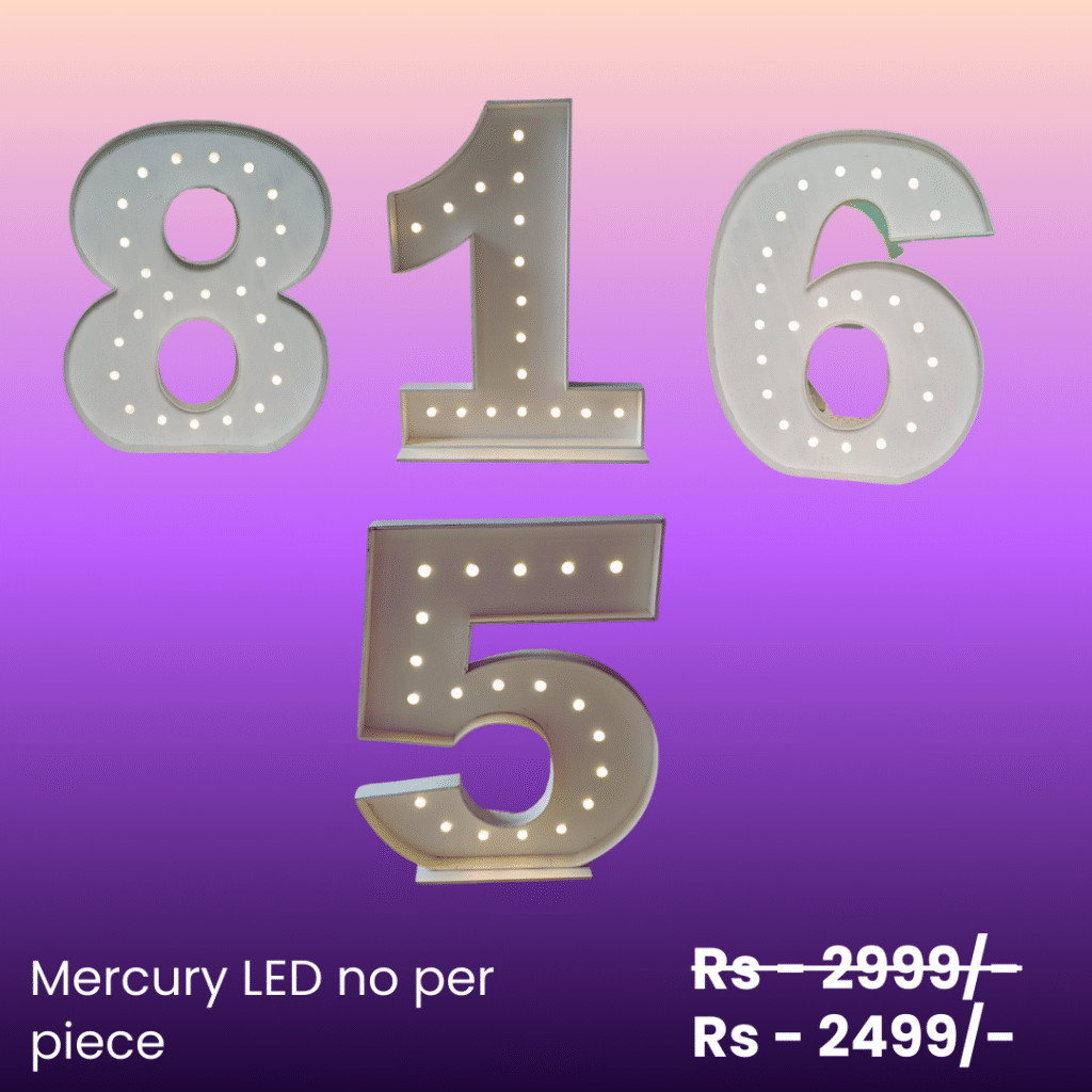 Birthday party props