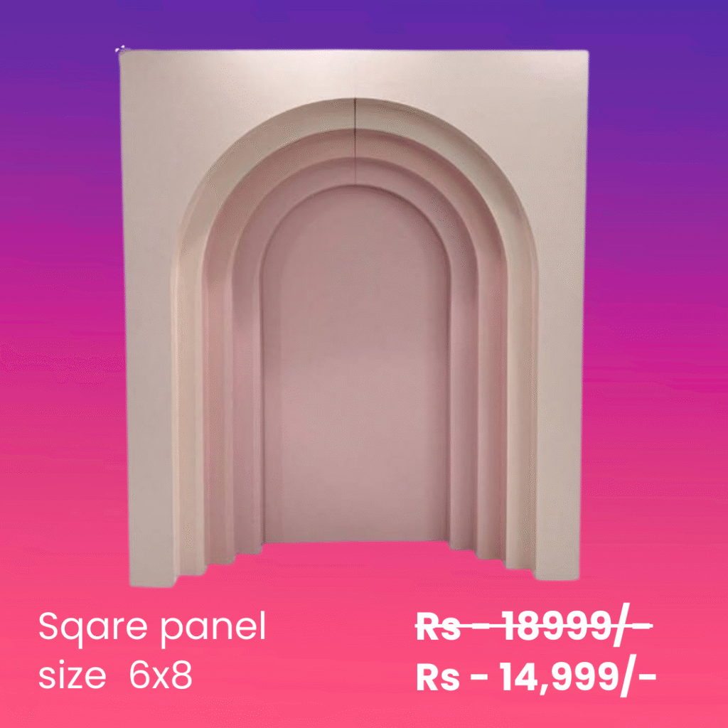 Birthday decoration panel