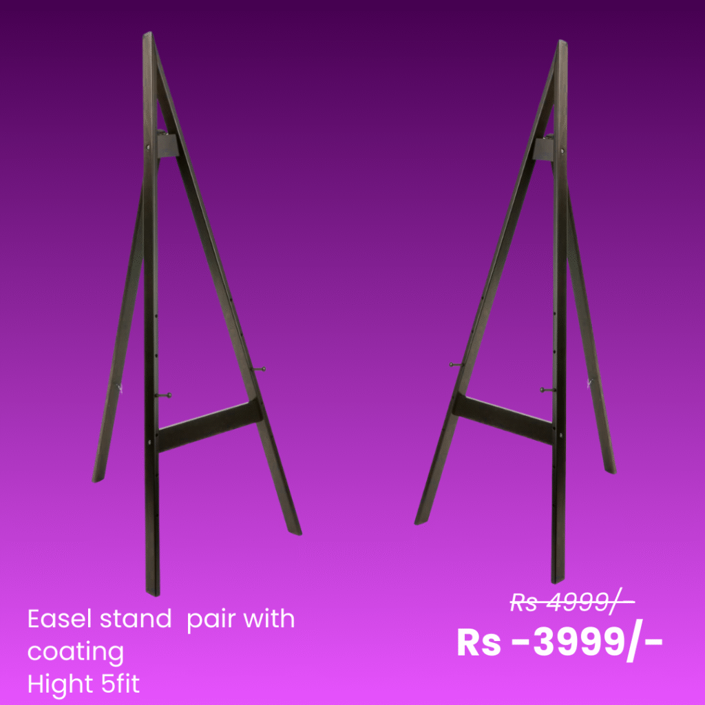 Easel stand frame , welcome board frame